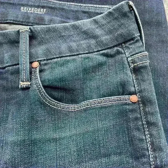 Fidelity Belvedere Mid Rise Skinny Jeans Size 28 - Picture 8 of 9